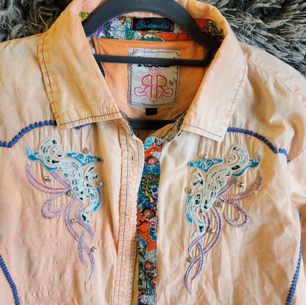 Roar Western Button Up